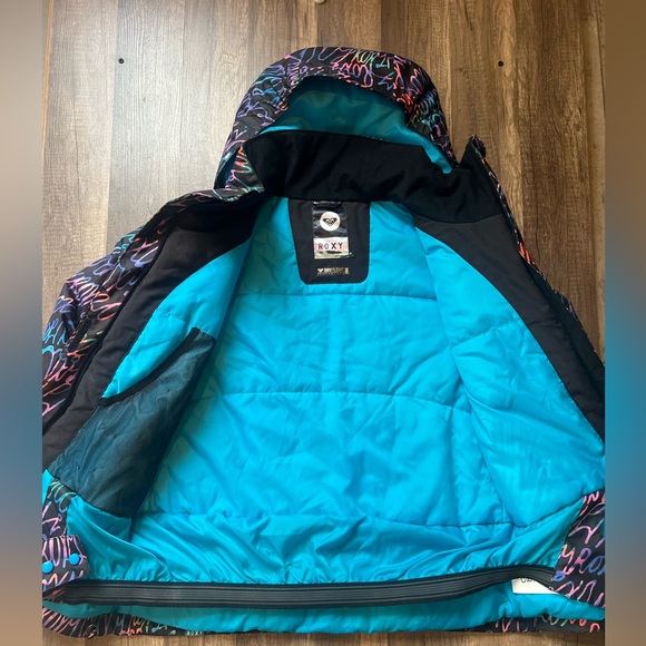 Roxy Girls 16 Betty Jetty Dry Flight Snowboarding Snow Jacket - Picture 5 of 8